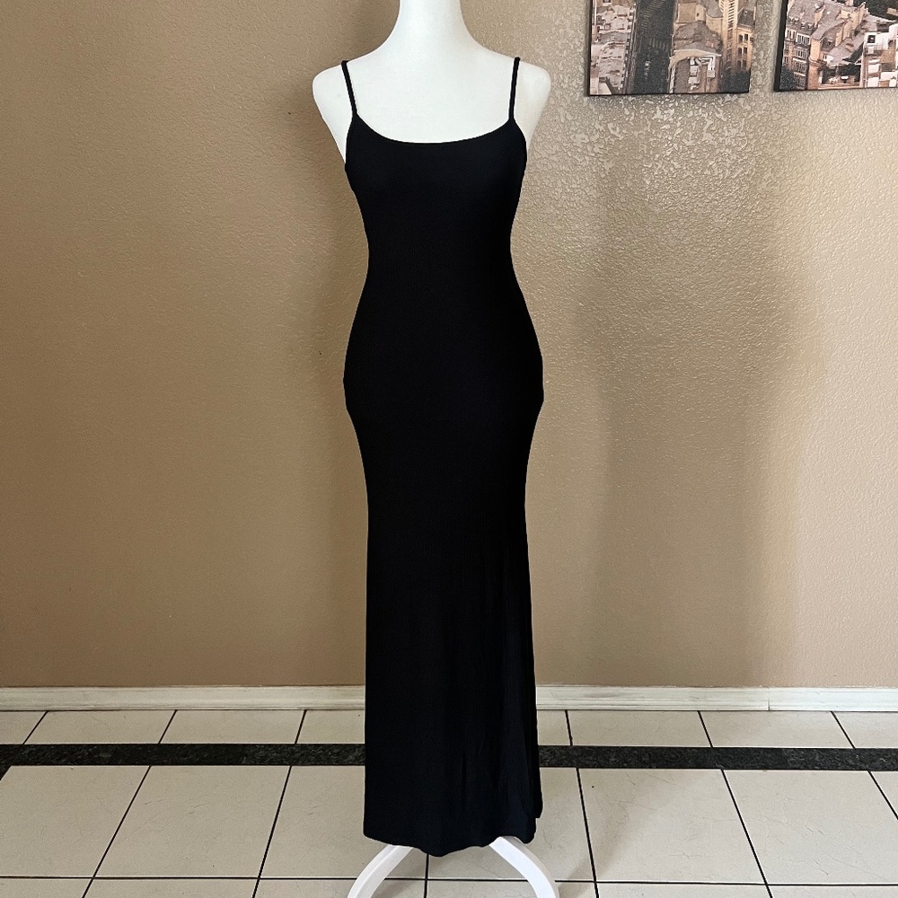 SKIMS Long Slip Dress Size: Medium Petite